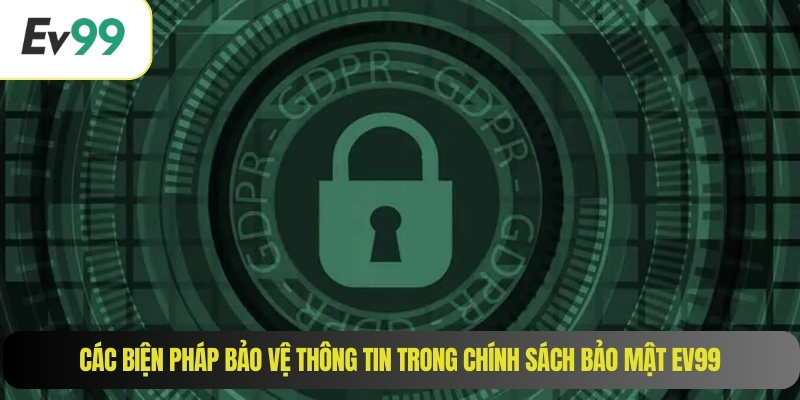 Các biện pháp bảo vệ thông tin trong chính sách bảo mật EV99